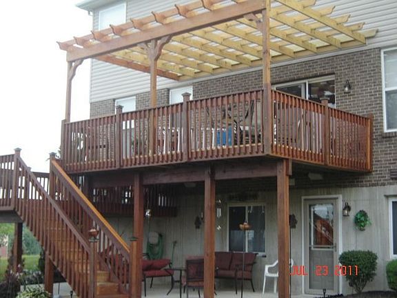 Bottom Patio at Walkout