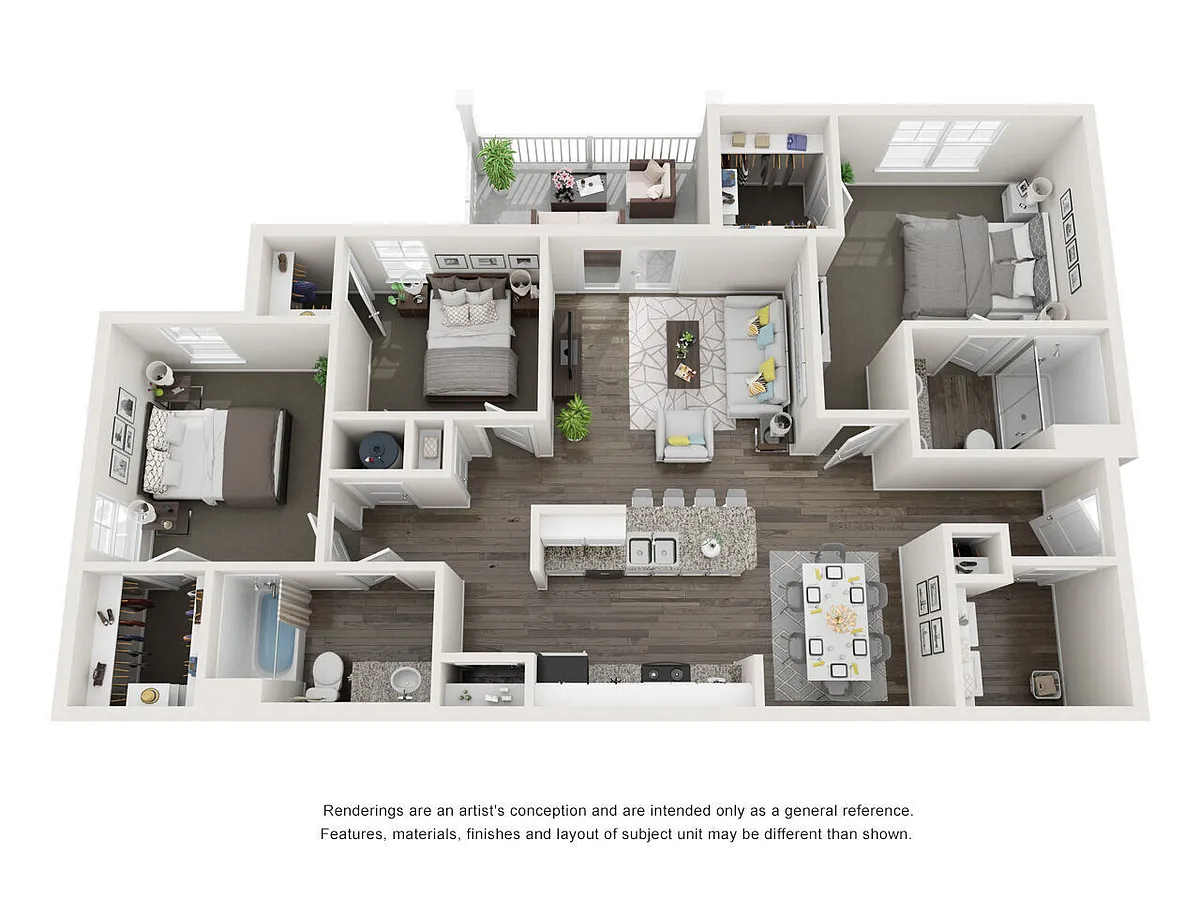 Floor plan The Commander