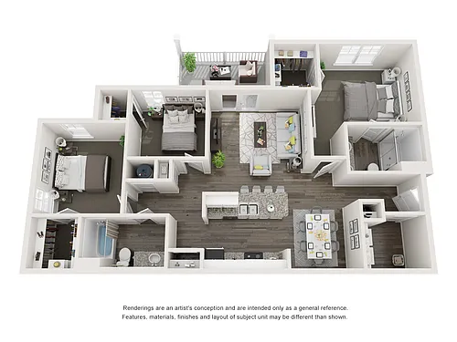 Floor plan The Commander
