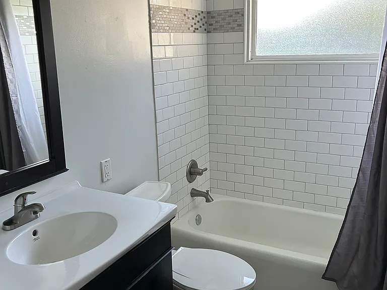 Bath has nice size linen closet not shown