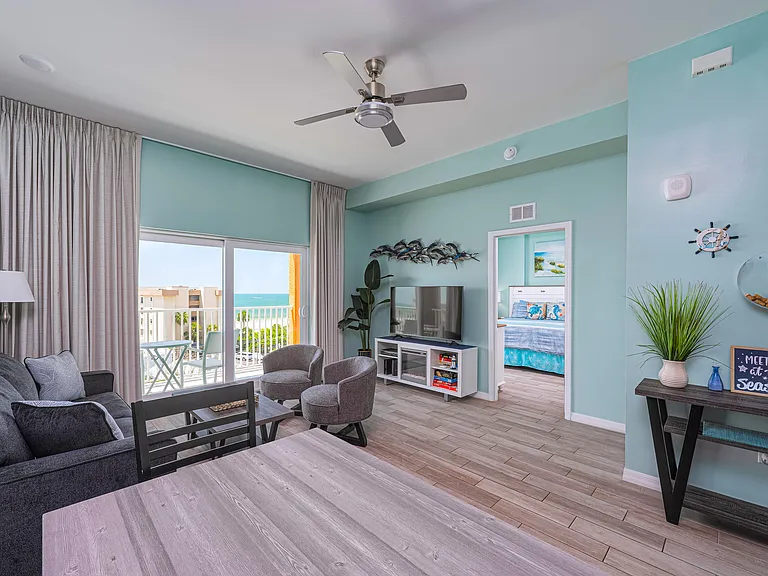 Coastal Chic Design throughout the Condo