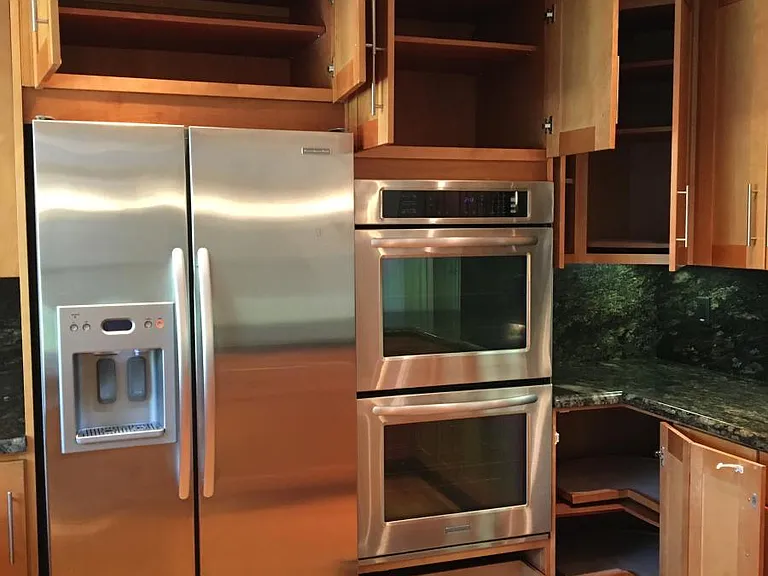 Extra storage in the kitchen.