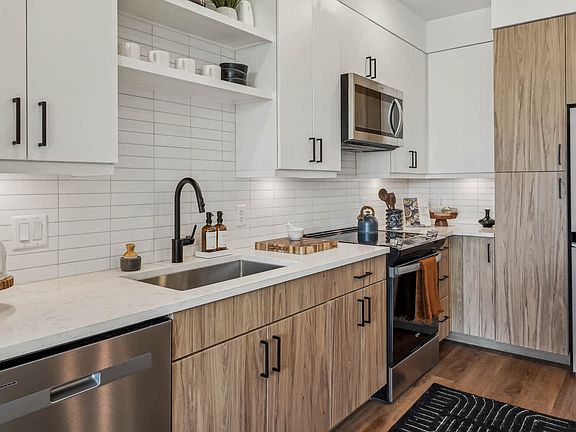 Kitchen with Stainless Steel Appliances