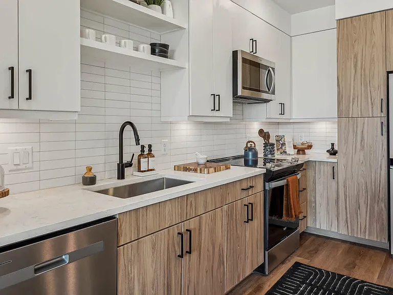 Kitchen with Stainless Steel Appliances