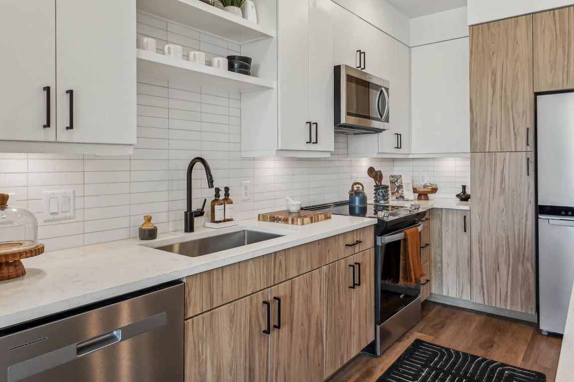 Kitchen with Stainless Steel Appliances