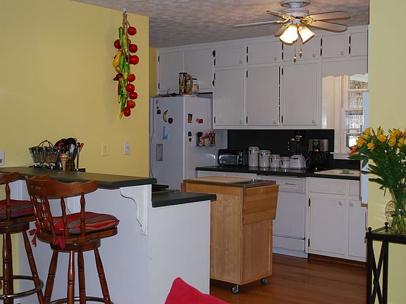 View of kitchen from keeping room
