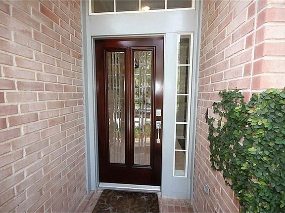 Beautiful Leaded Glass Front Door with Sidelights! Refinished April 2012