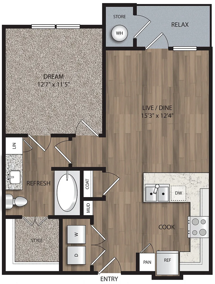 Floor plan A1