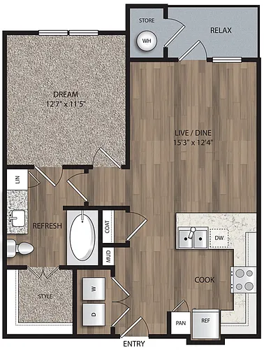 Floor plan A1