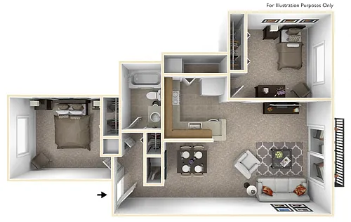 Floor plan Sunflower