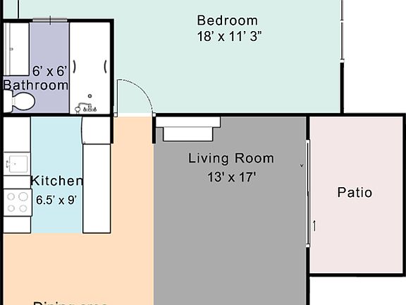 4th image of 1740-1750 Hanover Dr #102