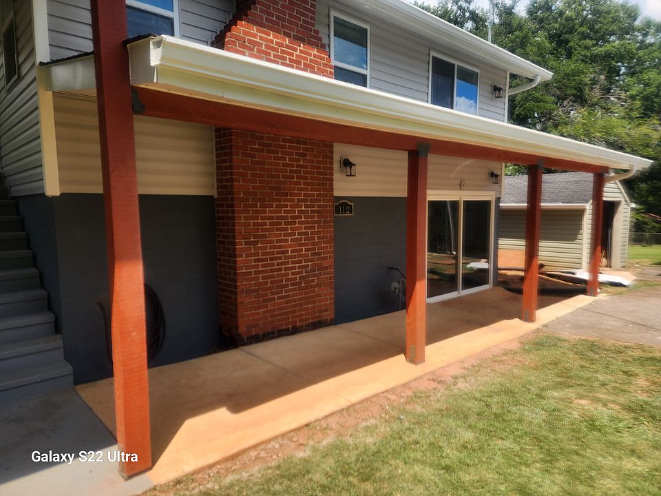 Front of house. Walkway.