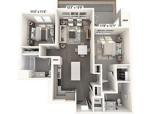Floor plan B24