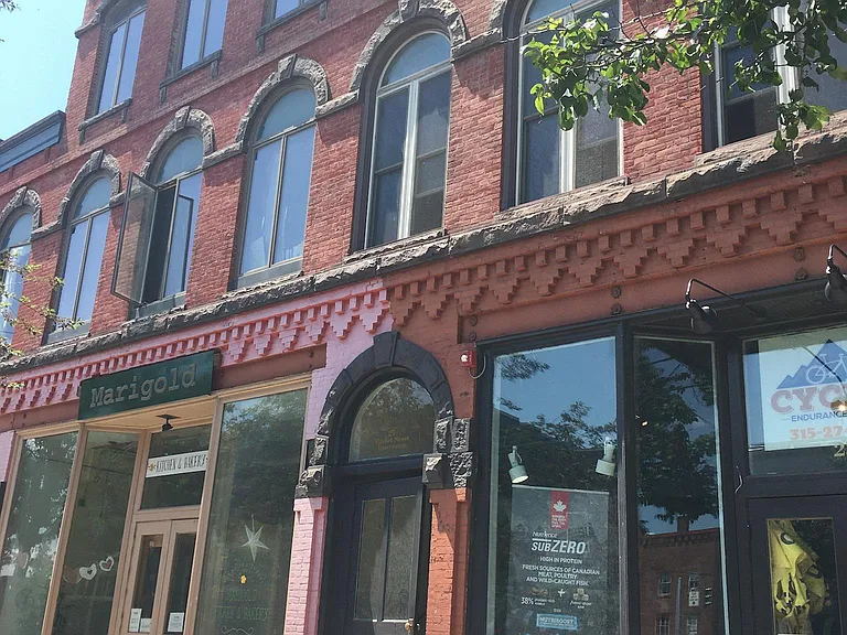 Downtown Potsdam location minutes from schools and hospital.
