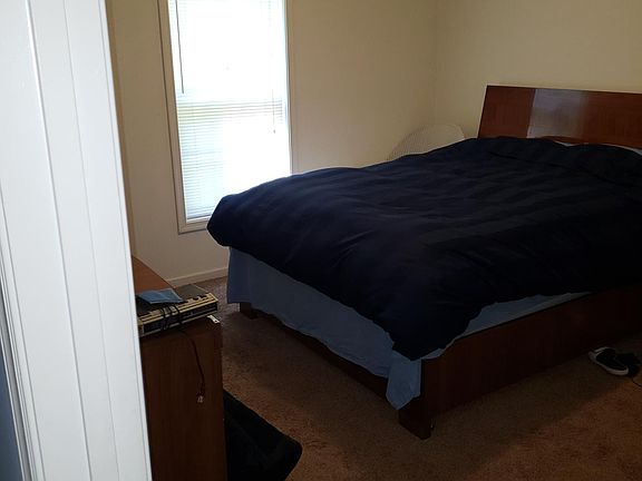 King sized master bedroom.