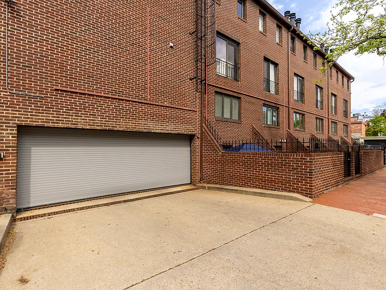 Secure garage parking