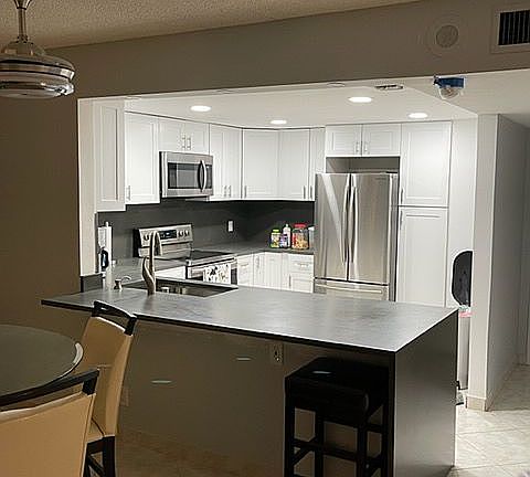 Open kitchen view
