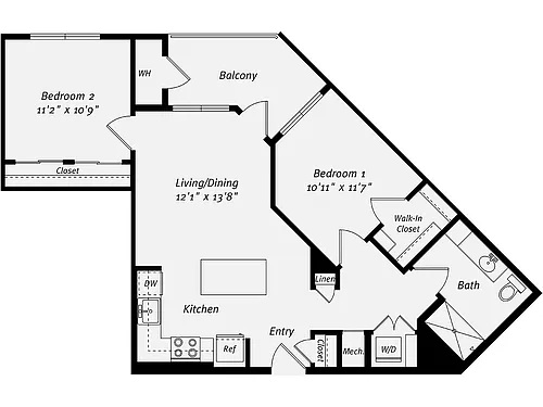 Floor plan BA4