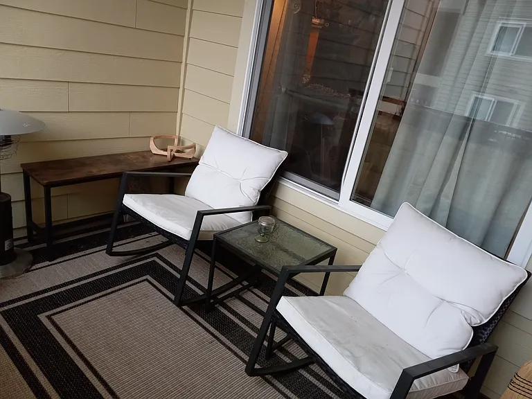 The Patio with 2 chairs
