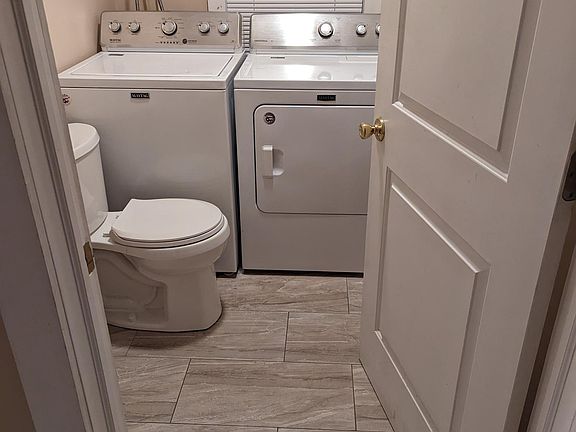 Laundry and Half bath