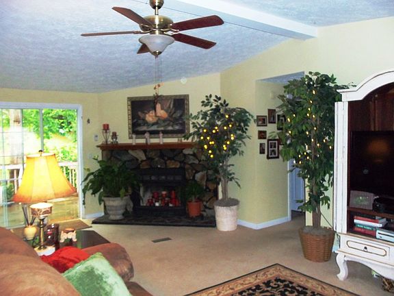 Living area Fireplace