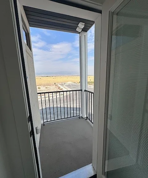 Private patio off master bedroom