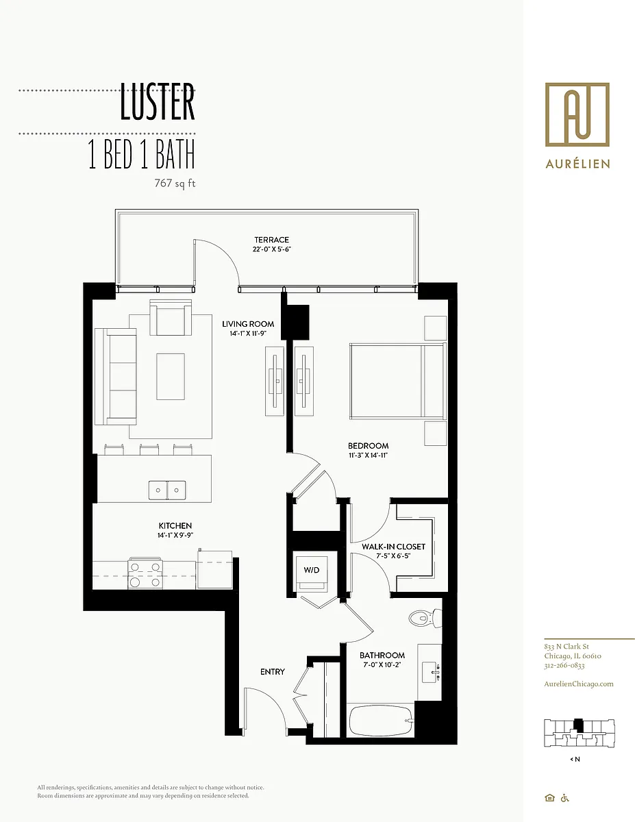 Floor plan Luster