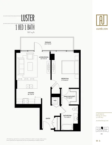 Floor plan Luster