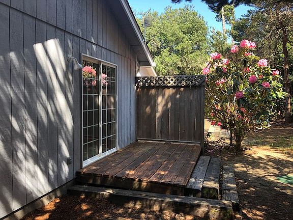 Deck off of master bedroom