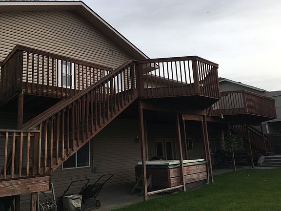 Deck on main level