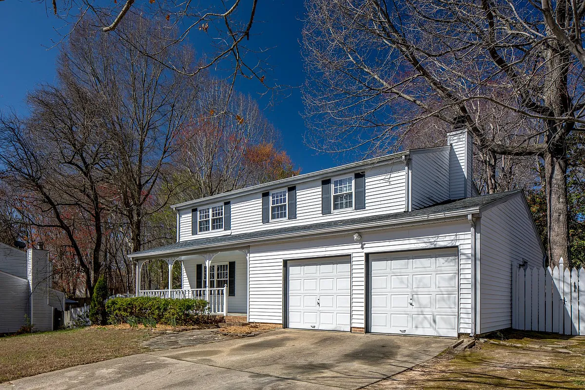 At the top of the driveway - 7913 Mourning Dove Rd