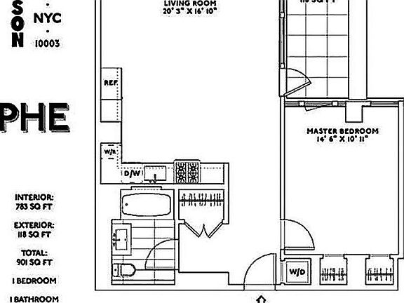2nd image of 211 E 13th St Unit Cab 2