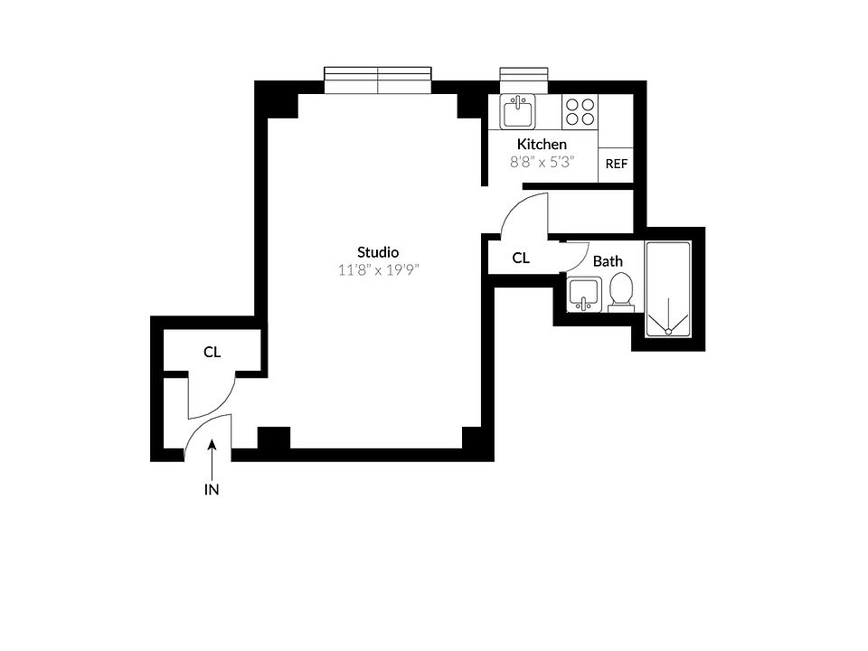 2nd image of 1 University Pl APT 4N