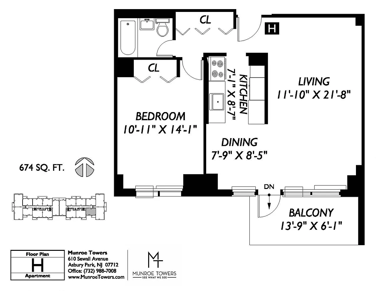 Floor plan Floorplan H