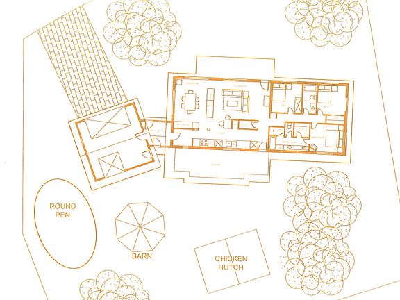 Site layout-lot not to scale