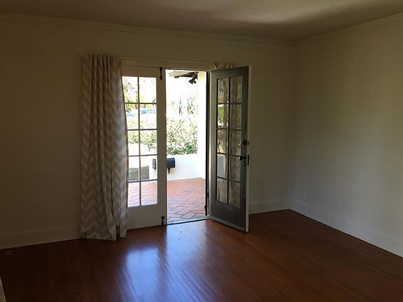 French doors and patio