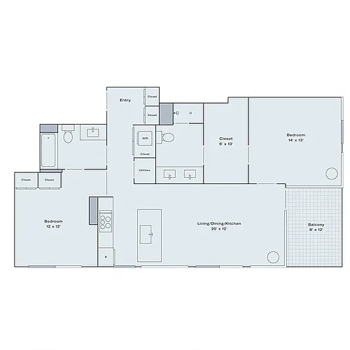 Floor plan C2a