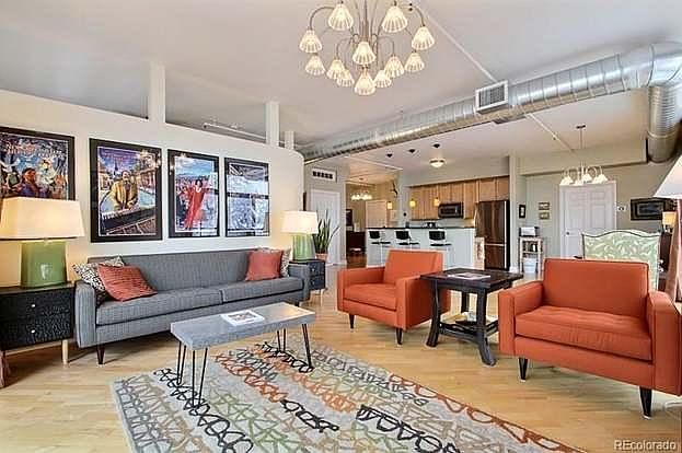 Living room. Walk out balcony