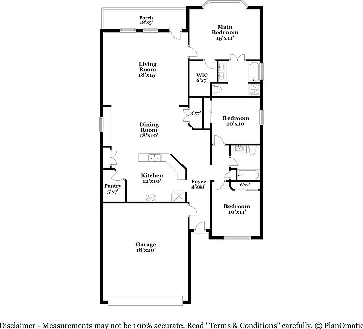 3 bed, 2.0 bath, 1600 sqft, $1,710 — Photo 2