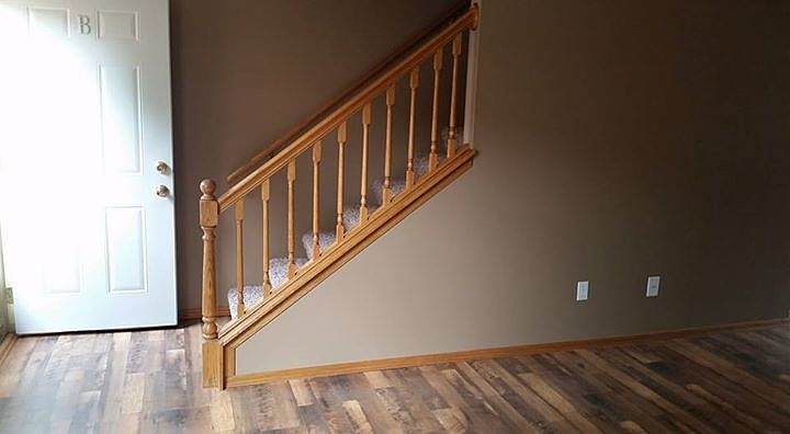 Stairs to the upper level