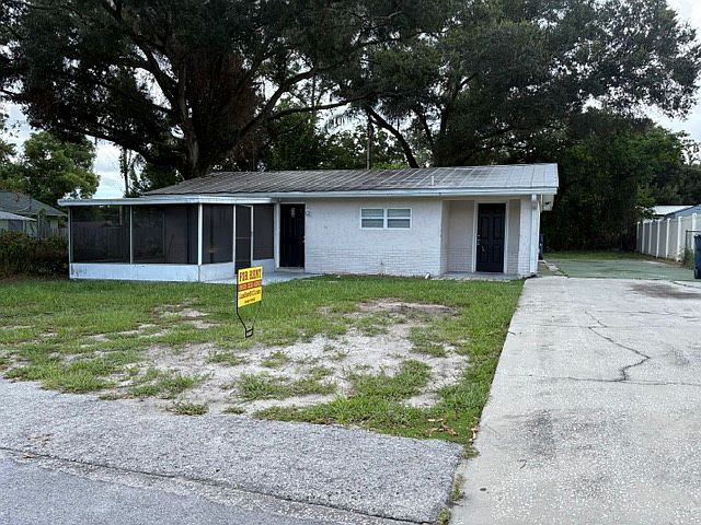 Front of the house