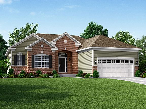 Elevation A Optional Partial Brick Front