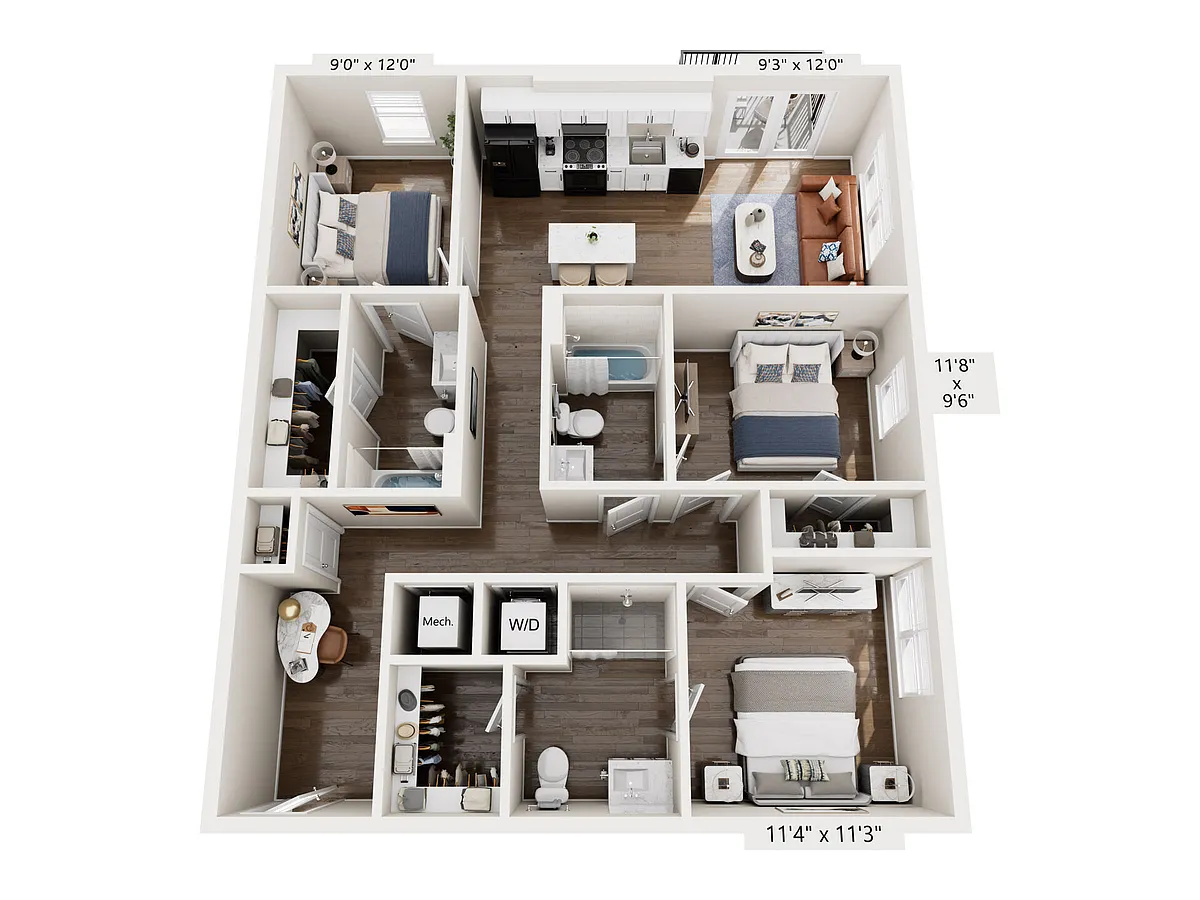 Floor plan C21S
