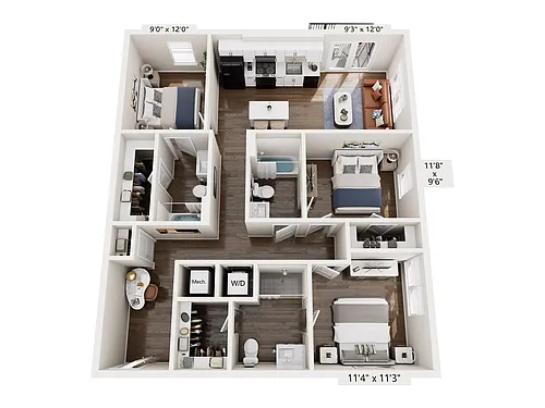 Floor plan C21S
