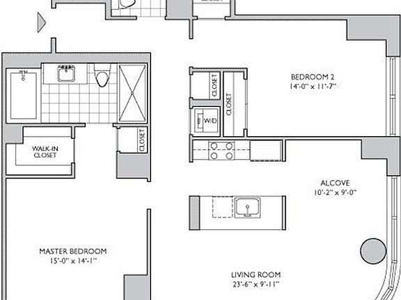 2nd image of 306 Gold St APT 25C