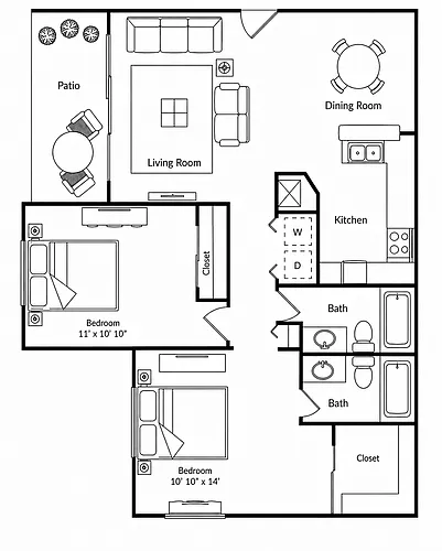 Floor plan B2