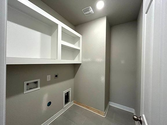 Construction progress - utility room