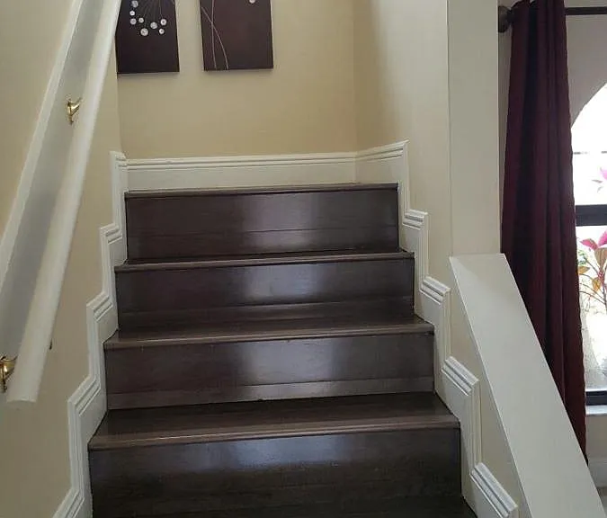 Stair way Hardwood Floors