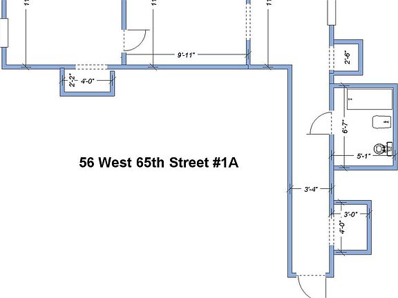 2nd image of 56 W 65th St APT 5A