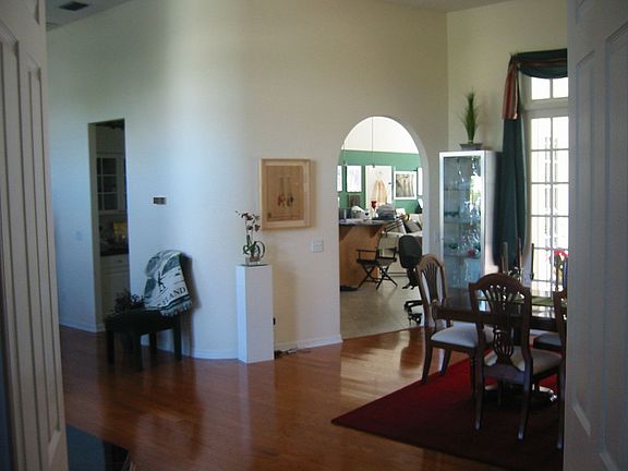 View from formal areas